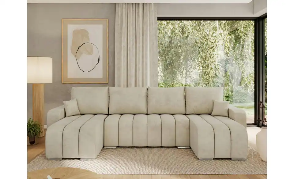 Wohnlandschaft Beige, in Wohnsituation