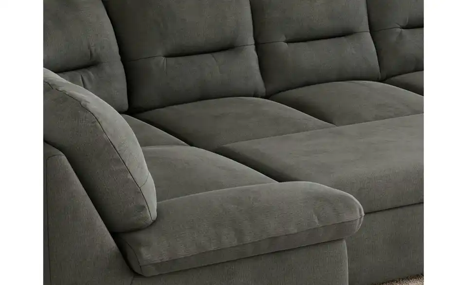 Wohnlandschaft Dunkelgrau, Detailansicht