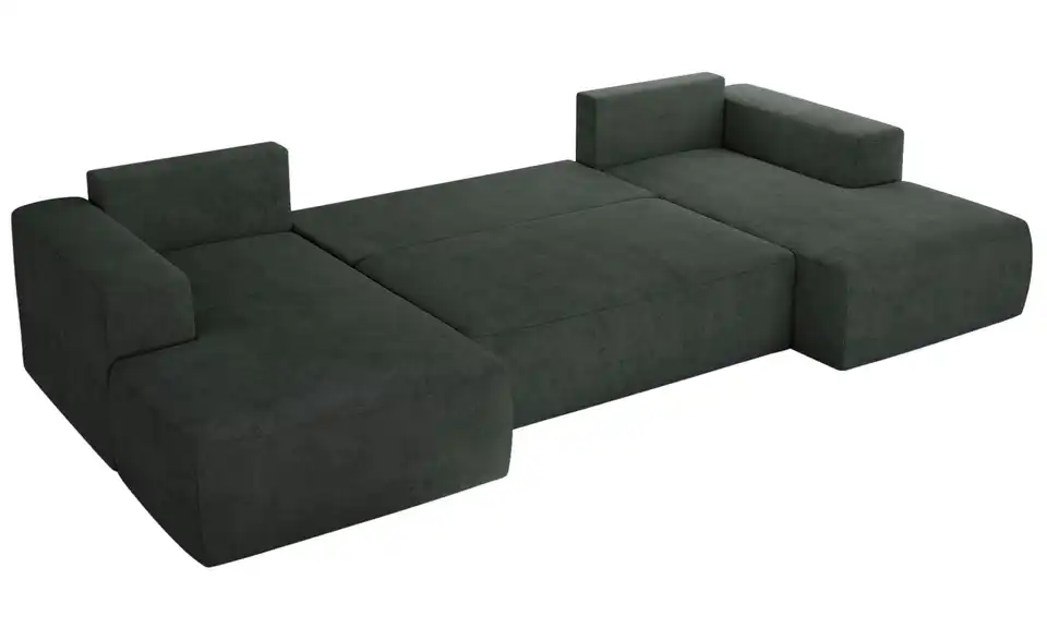 Wohnlandschaft Dunkelgrau, Detailansicht