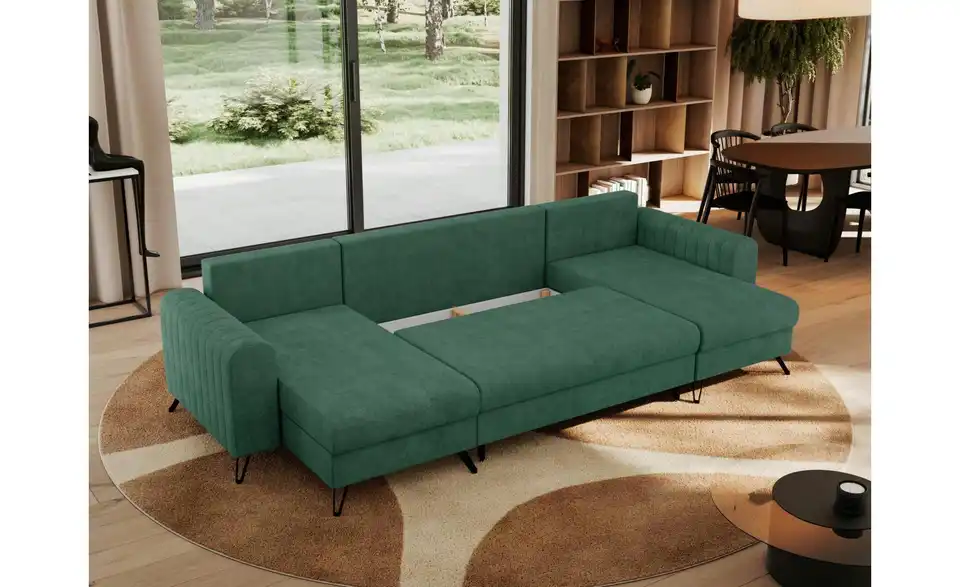 Wohnlandschaft Grün, Funktionsansicht