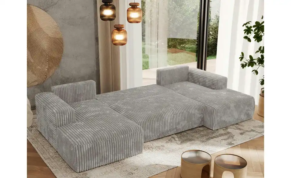 Wohnlandschaft Grau, Funktionsansicht