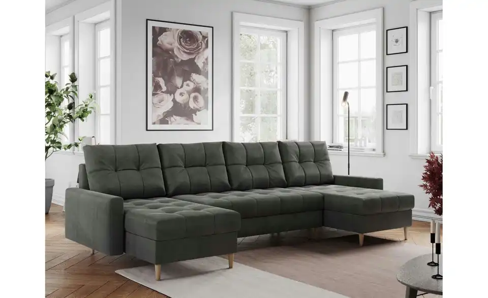 Wohnlandschaft Dunkelgrau, in Wohnsituation