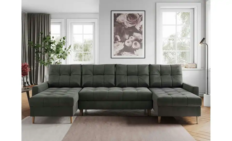 Wohnlandschaft Dunkelgrau, in Wohnsituation