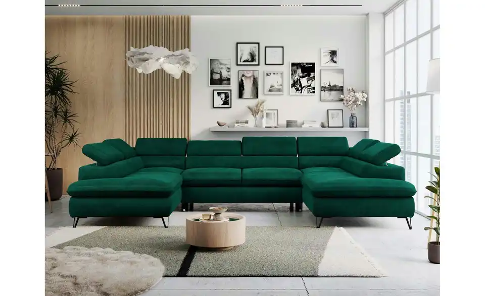 Wohnlandschaft Grün, in Wohnsituation