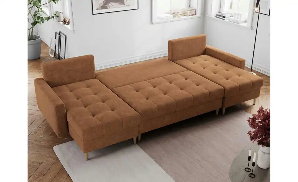 Wohnlandschaft Orange, in Wohnsituation