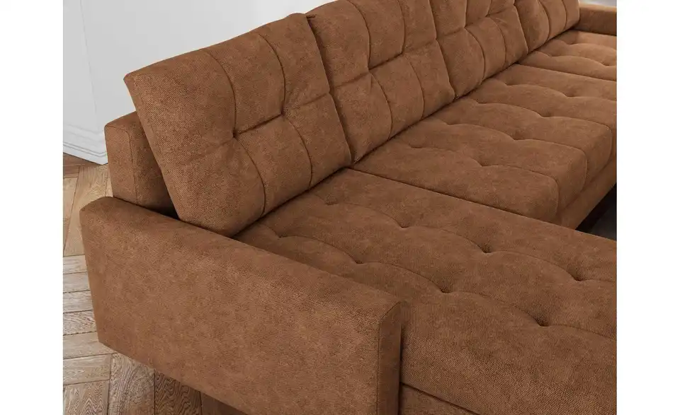 Wohnlandschaft Orange, Detailansicht