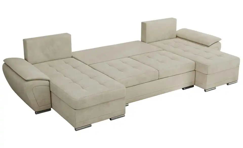 Wohnlandschaft Beige, Detailansicht