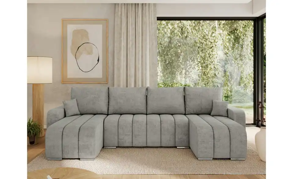 Wohnlandschaft Hellgrau, in Wohnsituation