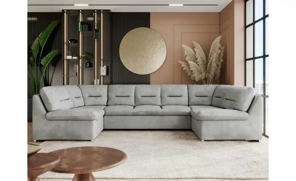 Wohnlandschaft Hellgrau, in Wohnsituation