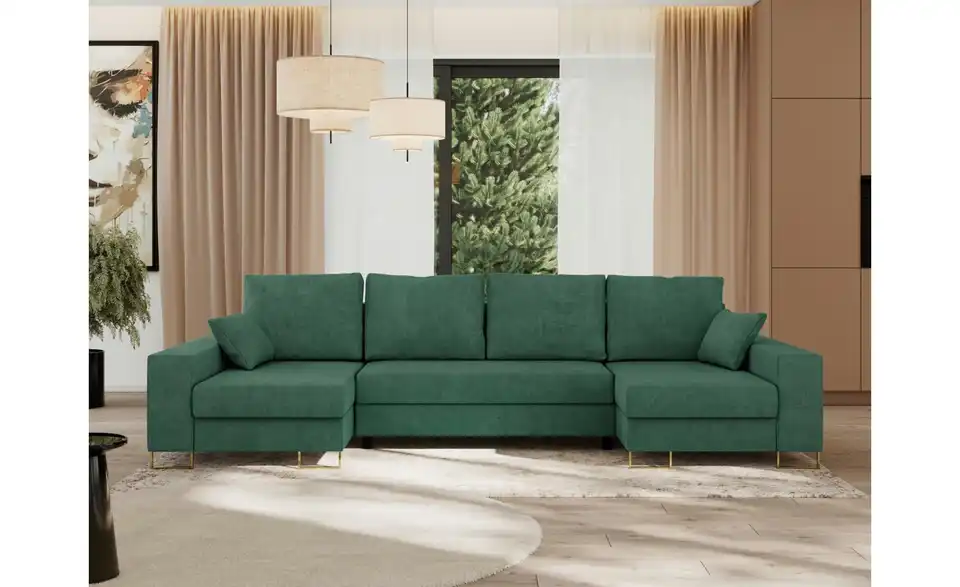 Wohnlandschaft Grün, in Wohnsituation