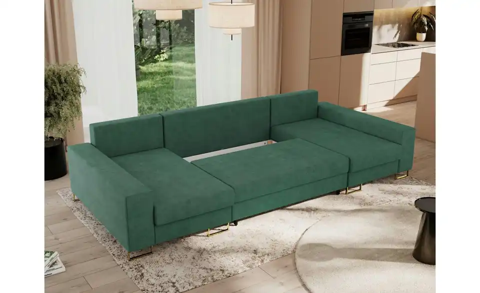 Wohnlandschaft Grün, Funktionsansicht