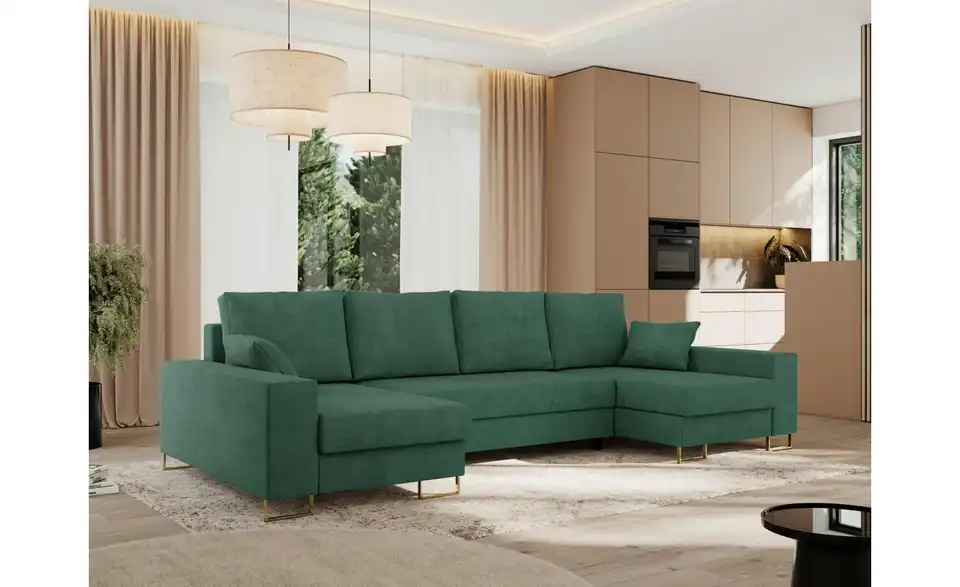 Wohnlandschaft Grün, in Wohnsituation