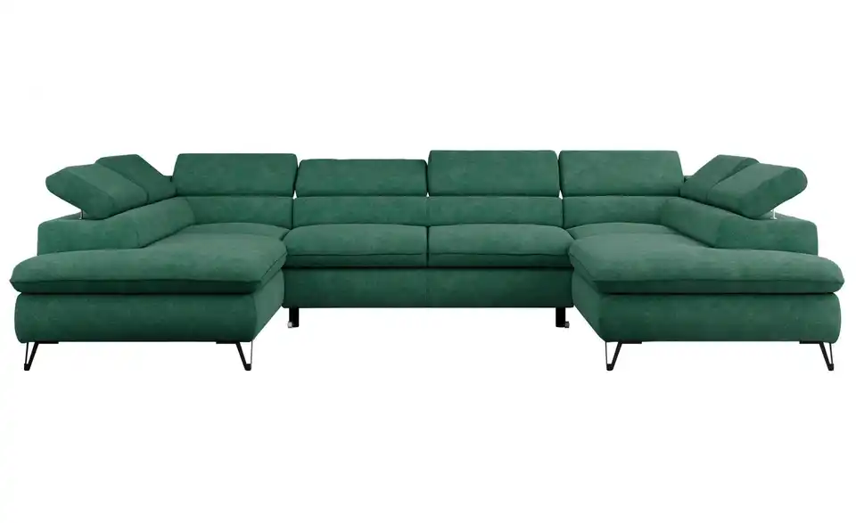 Wohnlandschaft Türkis, Frontansicht