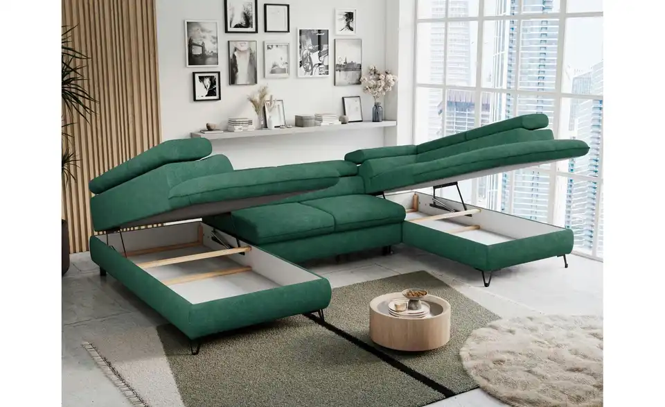 Wohnlandschaft Türkis, Funktionsansicht