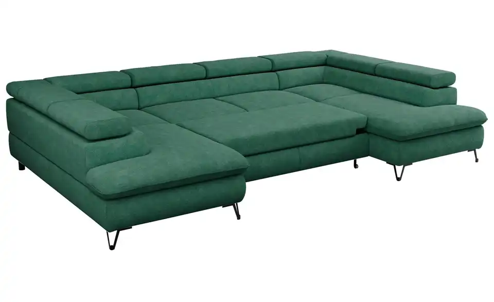 Wohnlandschaft Türkis, Detailansicht