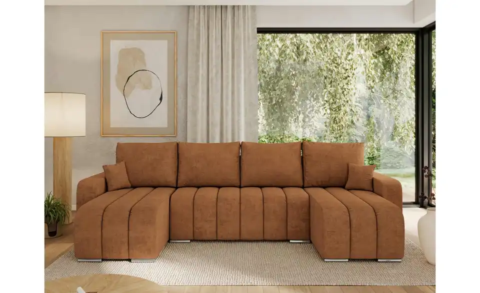 Wohnlandschaft Orange, in Wohnsituation