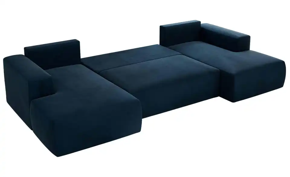 Wohnlandschaft Dunkelblau, Detailansicht