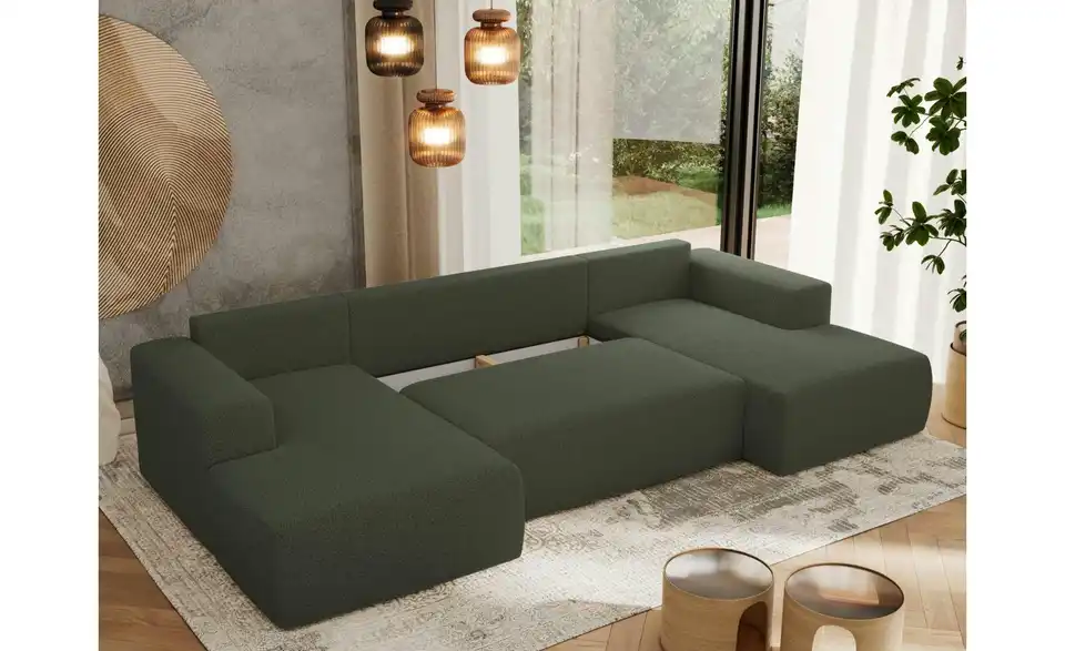 Wohnlandschaft Grün, Funktionsansicht