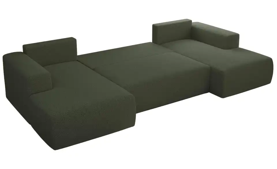 Wohnlandschaft Grün, Detailansicht