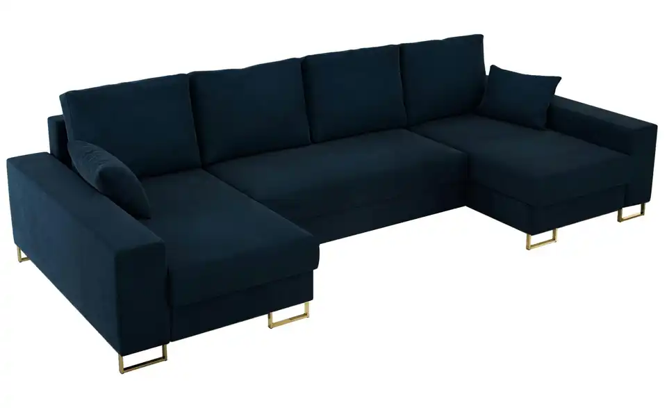 Wohnlandschaft Dunkelblau, Perspektive