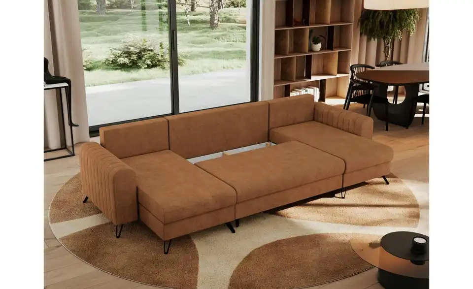 Wohnlandschaft Orange, Funktionsansicht