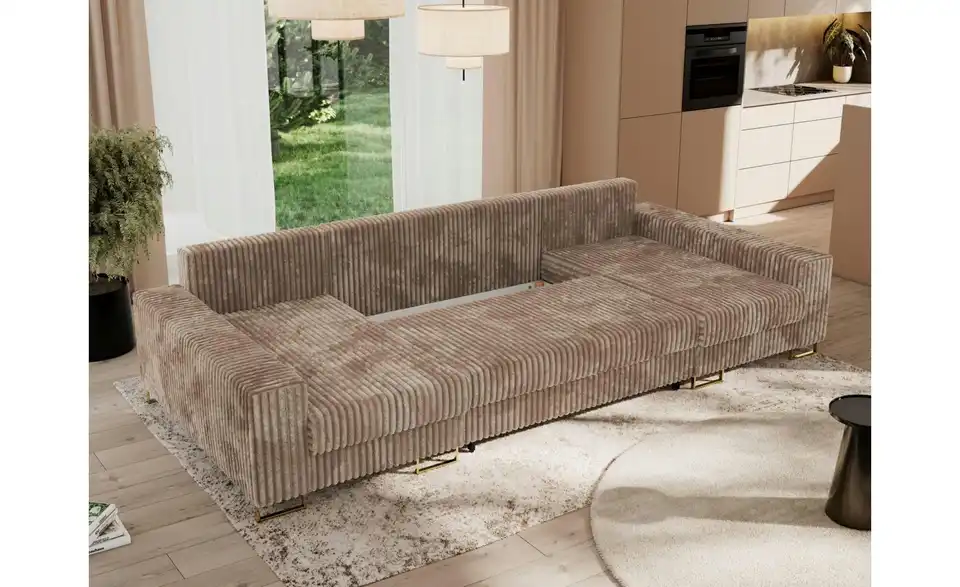 Wohnlandschaft Braun, Funktionsansicht