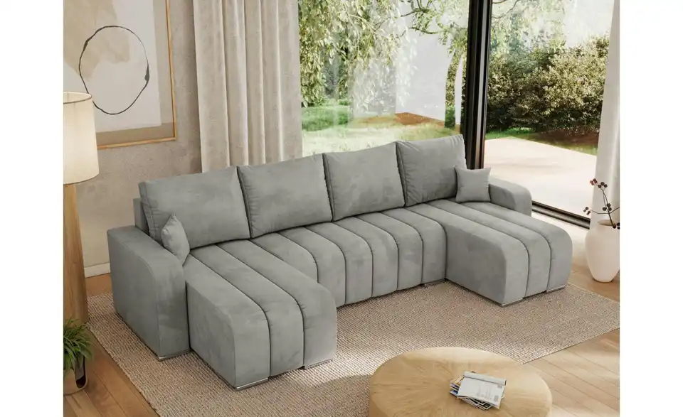 Wohnlandschaft Hellgrau, in Wohnsituation