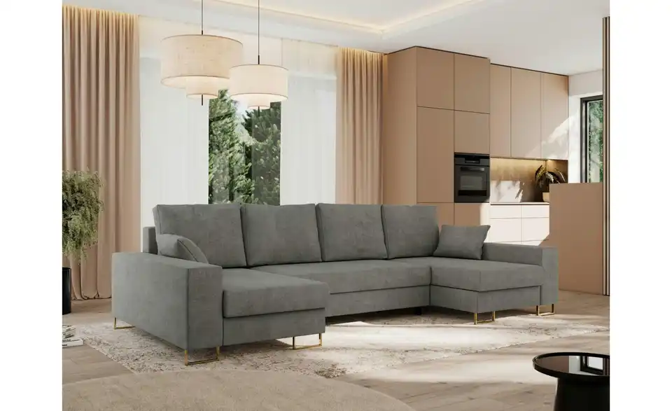 Wohnlandschaft Grau, in Wohnsituation