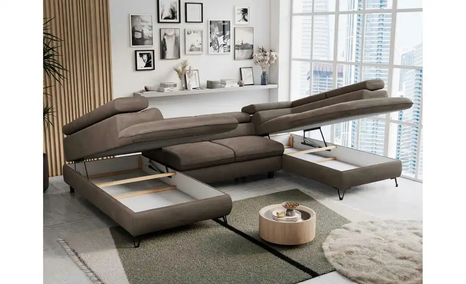 Wohnlandschaft Braun, Funktionsansicht