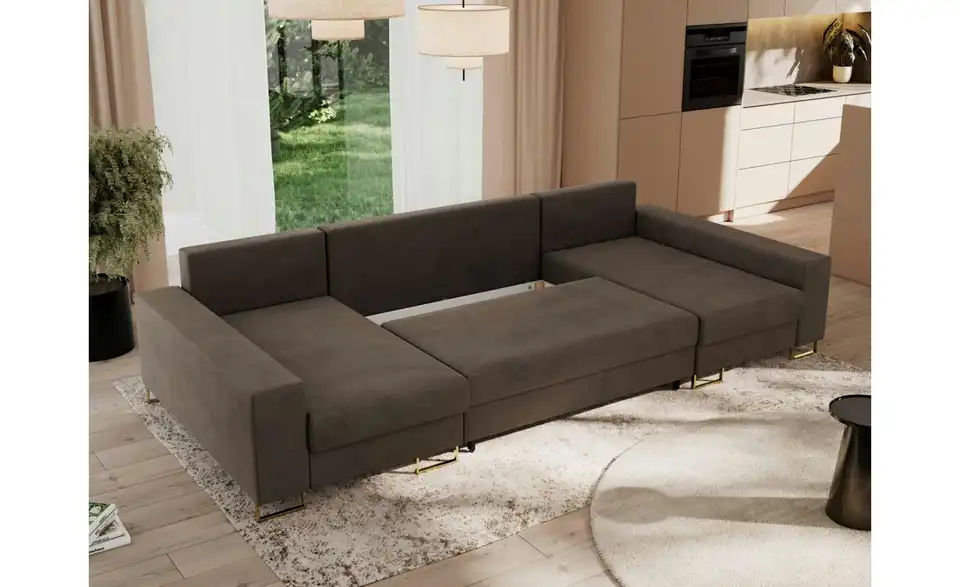 Wohnlandschaft Braun, Funktionsansicht