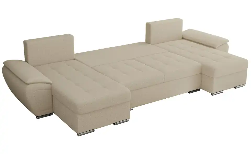 Wohnlandschaft Beige, Detailansicht