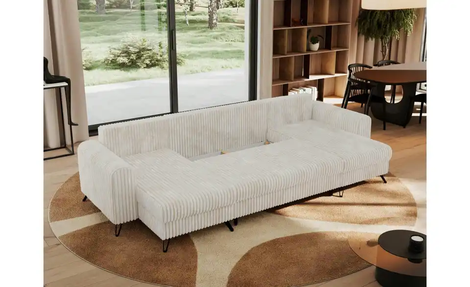 Wohnlandschaft Beige, Funktionsansicht