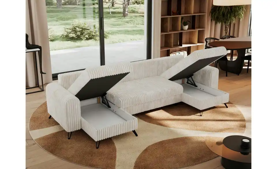 Wohnlandschaft Beige, in Wohnsituation