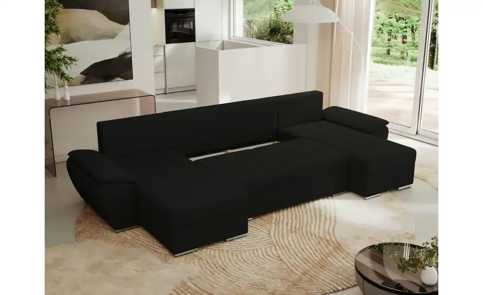 Wohnlandschaft Schwarz, in Wohnsituation