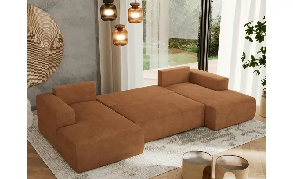 Wohnlandschaft Orange, Funktionsansicht