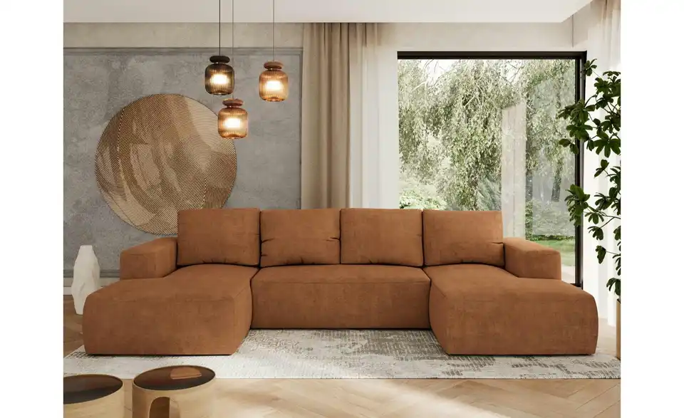 Wohnlandschaft Orange, in Wohnsituation