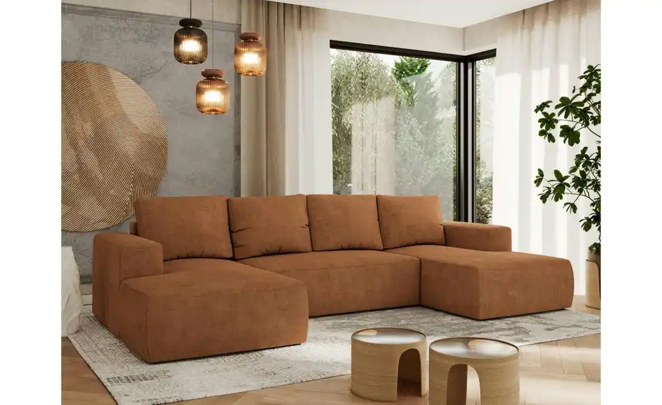 Wohnlandschaft Orange, in Wohnsituation