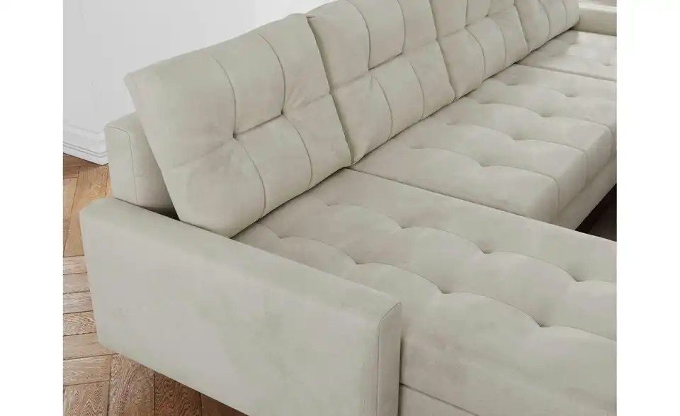 Wohnlandschaft Beige, Detailansicht