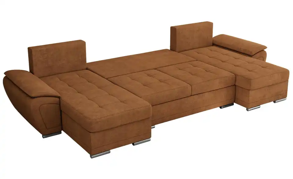 Wohnlandschaft Orange, Detailansicht