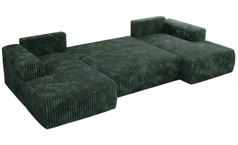 Wohnlandschaft Grün, Detailansicht