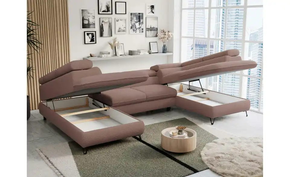 Wohnlandschaft Rosa, Funktionsansicht