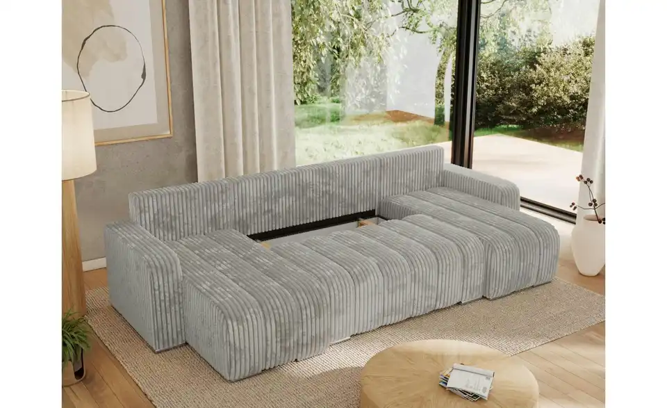 Wohnlandschaft Grau, Funktionsansicht