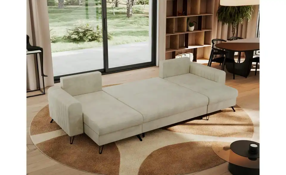 Wohnlandschaft Beige, in Wohnsituation