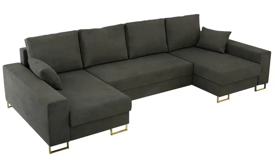 Wohnlandschaft Dunkelgrau, Perspektive