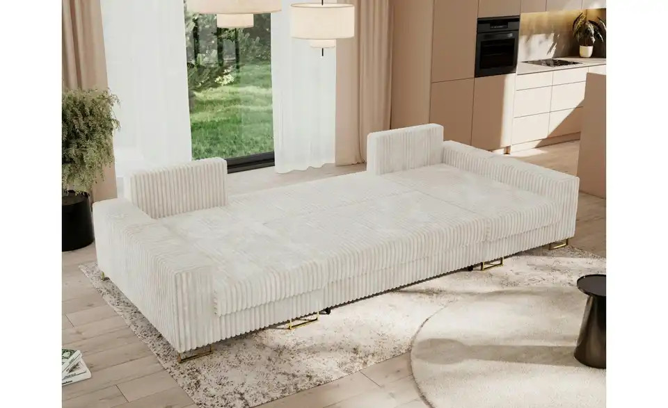 Wohnlandschaft Beige, in Wohnsituation