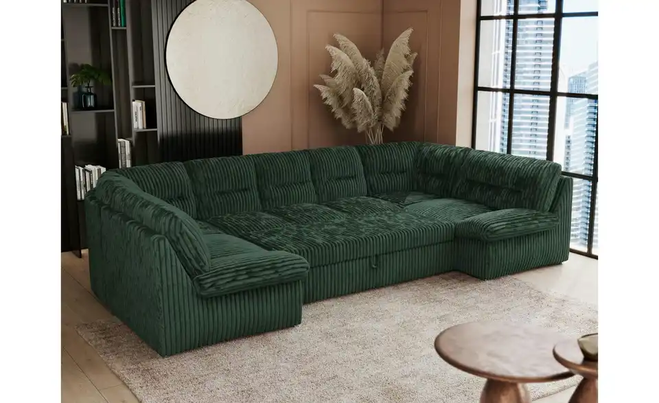 Wohnlandschaft Grün, Funktionsansicht