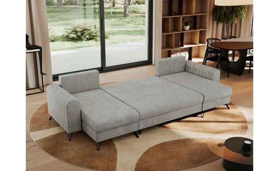 Wohnlandschaft Hellgrau, in Wohnsituation