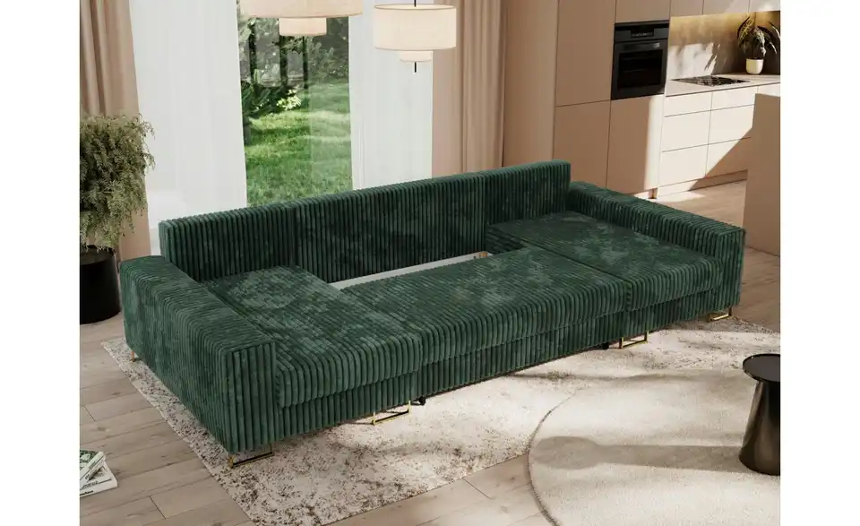 Wohnlandschaft Grün, Funktionsansicht