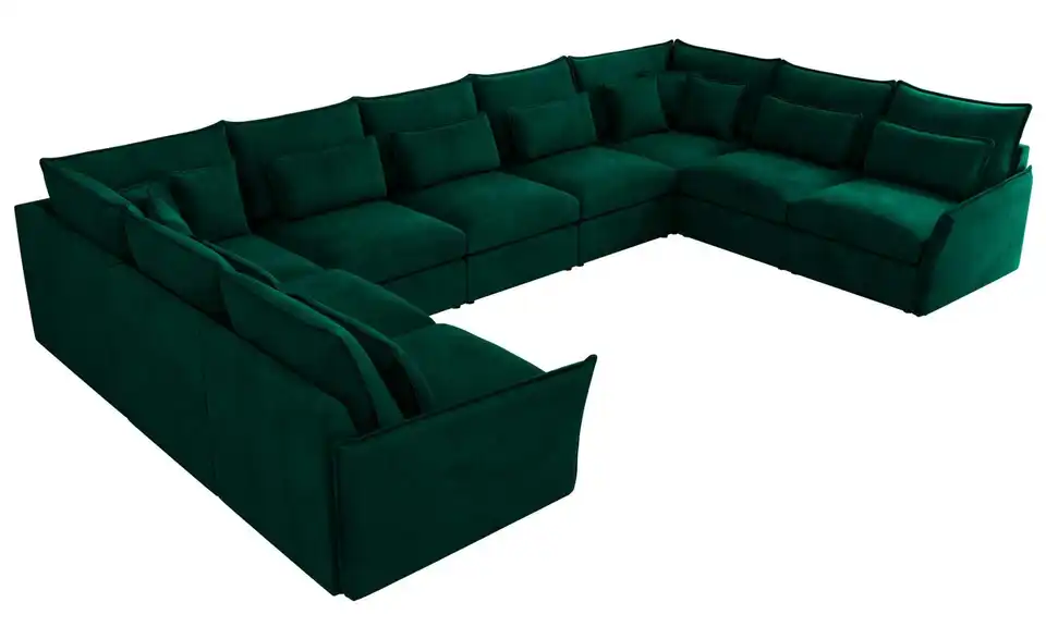 Wohnlandschaft Dunkelgrün, Perspektive