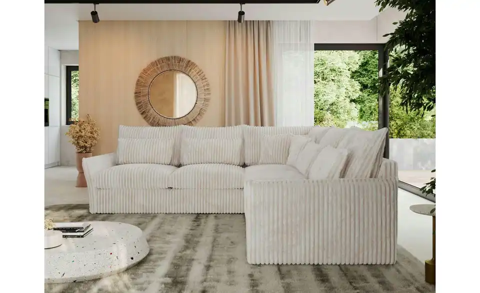 Ecksofa Veroso, in Wohnsituation